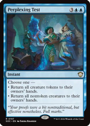Commander: Secrets of Strixhaven Perplexing Test #197