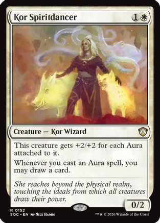 Commander: Secrets of Strixhaven Kor Spiritdancer #152
