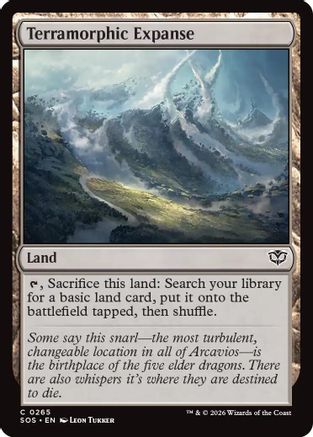 Secrets of Strixhaven Terramorphic Expanse #265