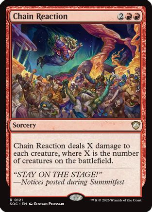 Commander: Secrets of Strixhaven Chain Reaction #121