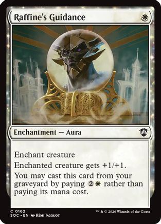 Commander: Secrets of Strixhaven Raffine's Guidance #162