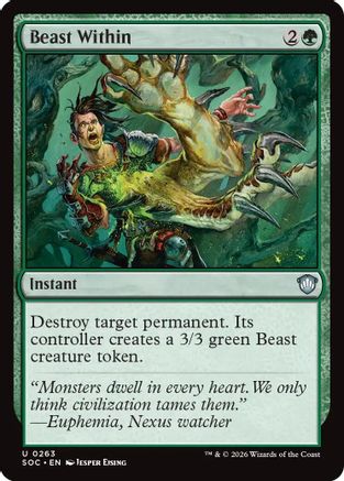 Commander: Secrets of Strixhaven Beast Within #263