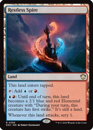 Commander: Secrets of Strixhaven Restless Spire #399
