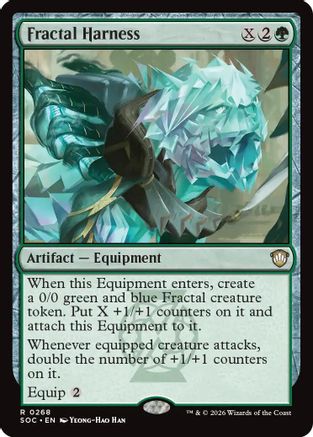 Commander: Secrets of Strixhaven Fractal Harness #268