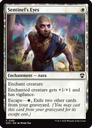 Commander: Secrets of Strixhaven Sentinel's Eyes #168