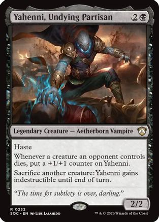 Commander: Secrets of Strixhaven Yahenni, Undying Partisan #232