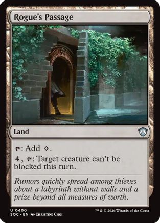 Commander: Secrets of Strixhaven Rogue's Passage #400