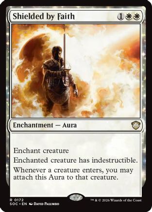 Commander: Secrets of Strixhaven Shielded by Faith #172