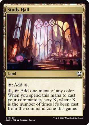 Commander: Secrets of Strixhaven Study Hall #407