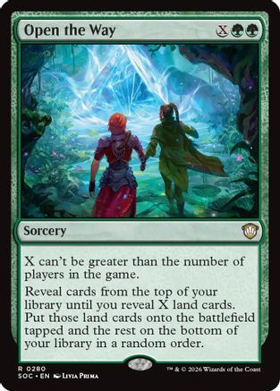 Commander: Secrets of Strixhaven Open the Way #280