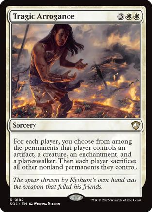 Commander: Secrets of Strixhaven Tragic Arrogance #182