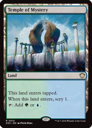 Commander: Secrets of Strixhaven Temple of Mystery #414