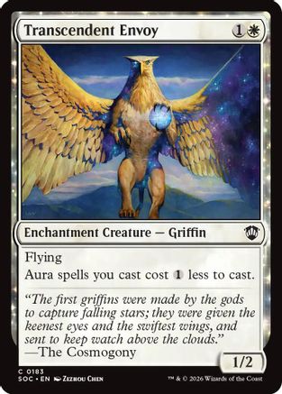 Commander: Secrets of Strixhaven Transcendent Envoy #183