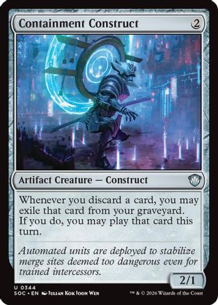 Commander: Secrets of Strixhaven Containment Construct #344