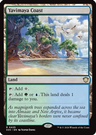 Commander: Secrets of Strixhaven Yavimaya Coast #425