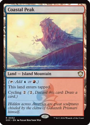 Commander: Secrets of Strixhaven Coastal Peak #52
