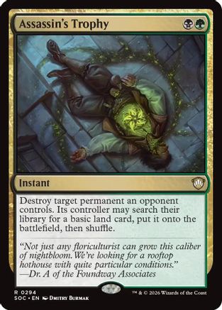 Commander: Secrets of Strixhaven Assassin's Trophy #294