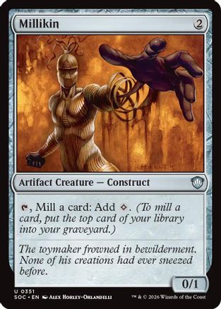 Commander: Secrets of Strixhaven Millikin #351