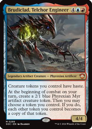 Commander: Secrets of Strixhaven Brudiclad, Telchor Engineer #299