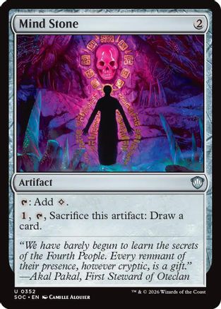 Commander: Secrets of Strixhaven Mind Stone #352
