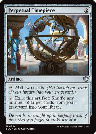 Commander: Secrets of Strixhaven Perpetual Timepiece #354