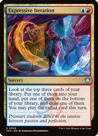 Commander: Secrets of Strixhaven Expressive Iteration #309