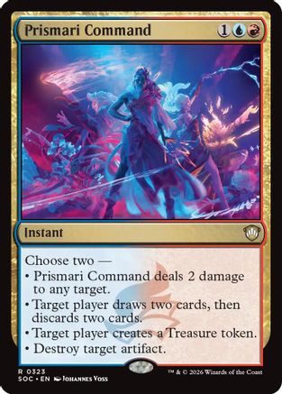 Commander: Secrets of Strixhaven Prismari Command #323