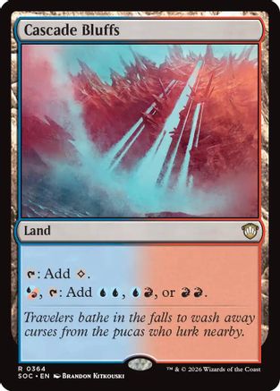 Commander: Secrets of Strixhaven Cascade Bluffs #364