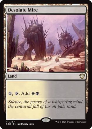 Commander: Secrets of Strixhaven Desolate Mire #367