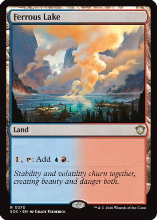 Commander: Secrets of Strixhaven Ferrous Lake #370