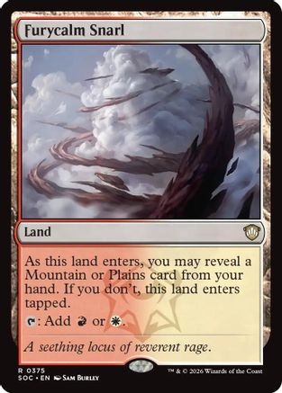 Commander: Secrets of Strixhaven Furycalm Snarl #375