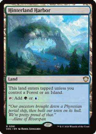 Commander: Secrets of Strixhaven Hinterland Harbor #381