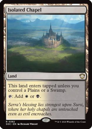 Commander: Secrets of Strixhaven Isolated Chapel #382