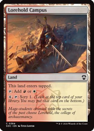Commander: Secrets of Strixhaven Lorehold Campus #384