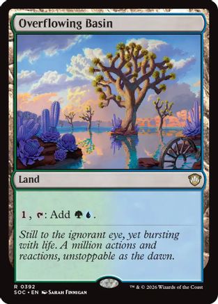 Commander: Secrets of Strixhaven Overflowing Basin #392