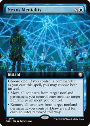 Commander: Secrets of Strixhaven Nexus Mentality (Extended Art) #71