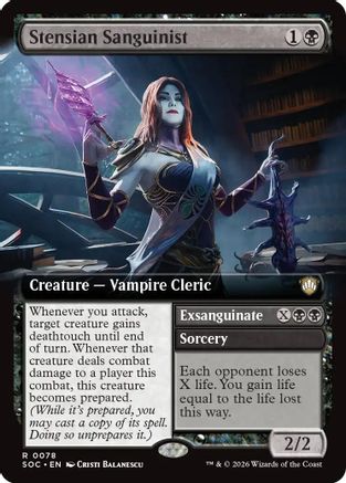 Stensian Sanguinist (Extended Art)