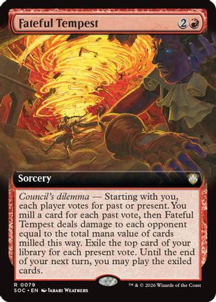 Commander: Secrets of Strixhaven Fateful Tempest (Extended Art) #79