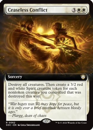 Commander: Secrets of Strixhaven Ceaseless Conflict (Extended Art) #62