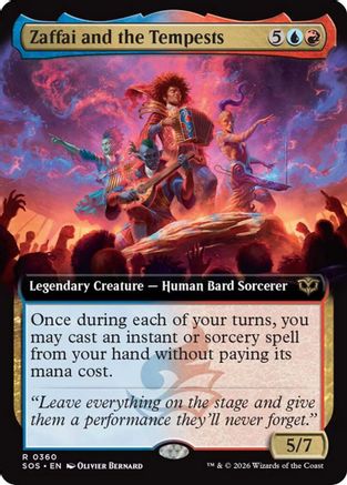 Secrets of Strixhaven Zaffai and the Tempests (Extended Art) #360