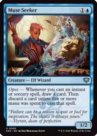 Secrets of Strixhaven Muse Seeker #60