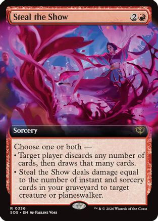 Secrets of Strixhaven Steal the Show (Extended Art) #336