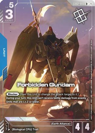 Forbidden Gundam (Store Tournament Winner Pack 04)