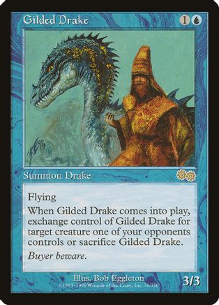 MTG 英語版 Gilded Drake-