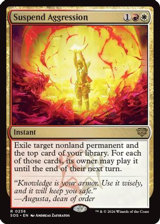 Secrets of Strixhaven Suspend Aggression #236