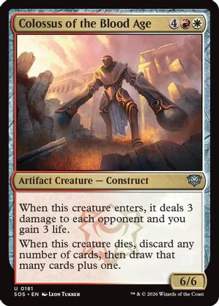 Secrets of Strixhaven Colossus of the Blood Age #181