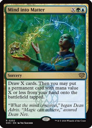 Secrets of Strixhaven Mind into Matter #202