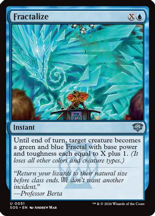 Secrets of Strixhaven Fractalize #51