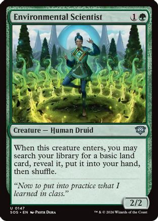 Secrets of Strixhaven Environmental Scientist #147