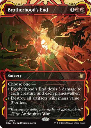 Brotherhood's End